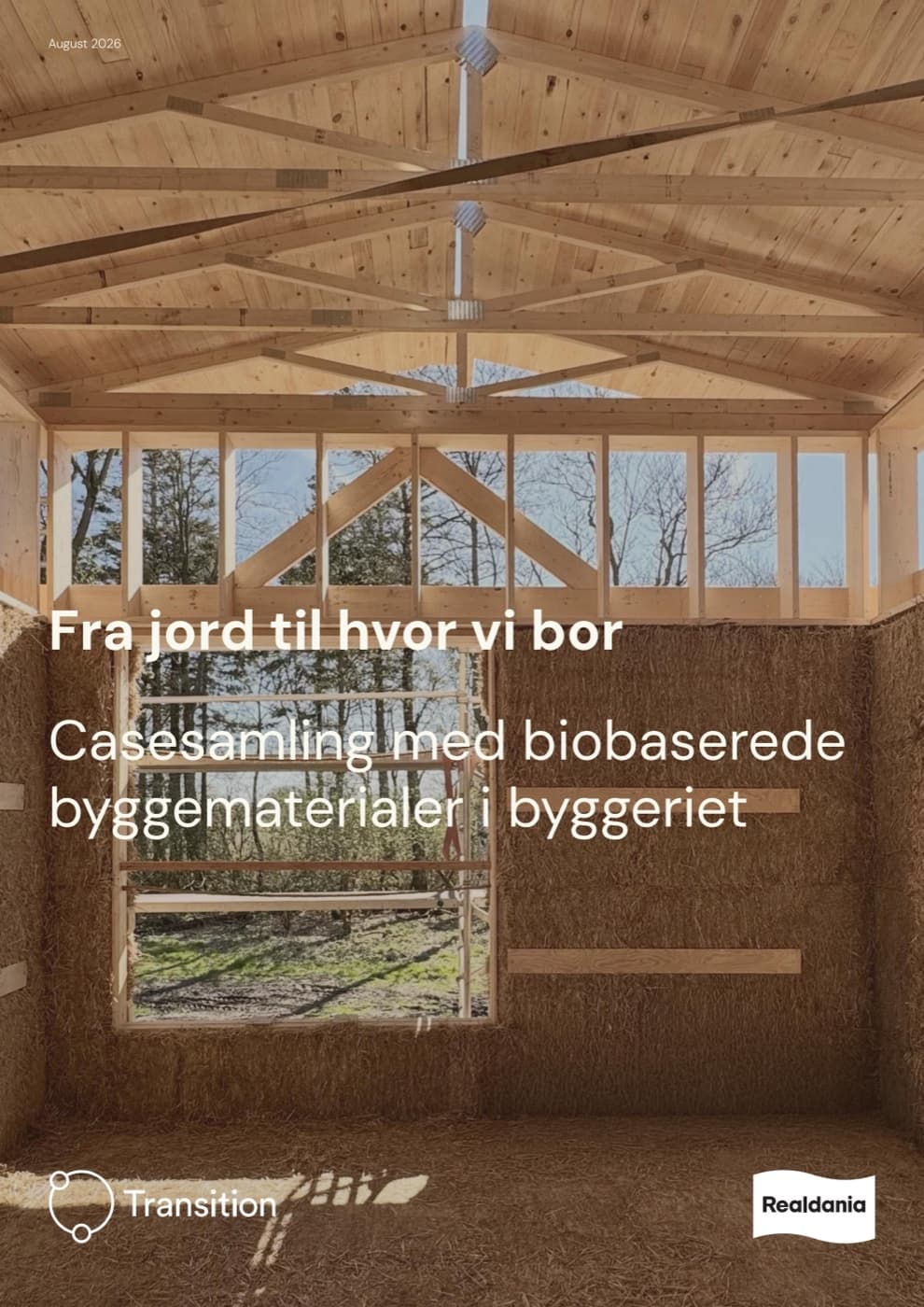 Forsiden af casesamlingen „Fra jord til hvor vi bor“ fra Transition og Realdania