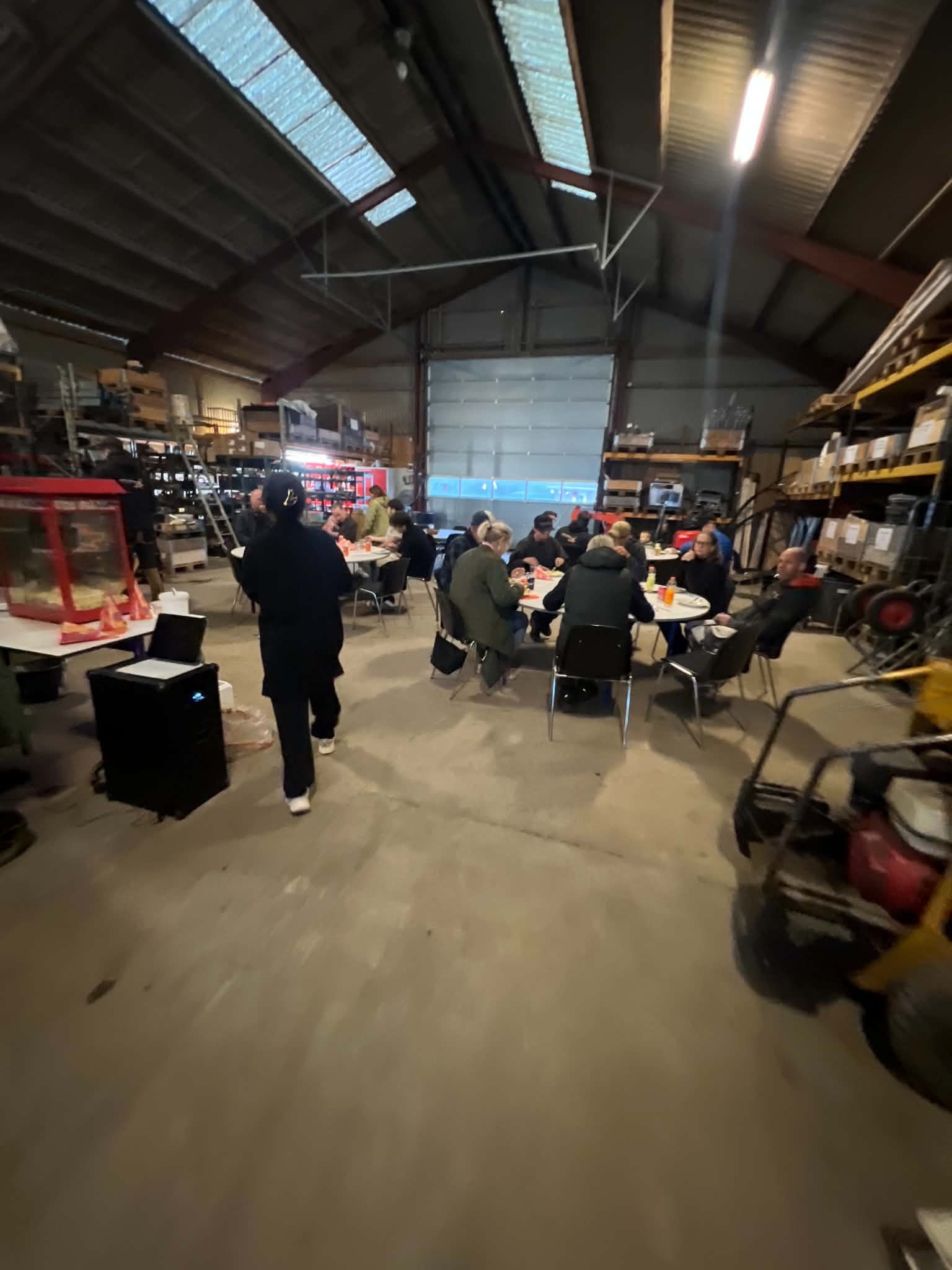 Samarbejdspartnere samlet i hallen i Roskilde